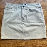 Gap Y2k Khaki Mini Skirt Photo 0