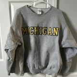 Michigan Crewneck Gray Size L Photo 0