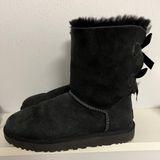 UGG  Black UGGs Bailey Bow  Photo 0