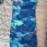 Saints + Secrets  strapless fitted ruffle dress Photo 0