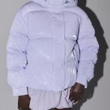 Silence + Noise Roy Shiny Puffer Jacket Photo 0