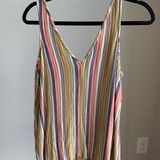 O'Neill O’Neill Striped V-Neck Tank Top Women’s Medium Photo 0