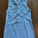 Original Ty Wear Denim Mini Sleeveless Dress Photo 0