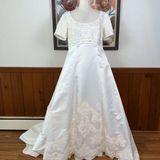 Alfred Angelo Pretty New Vintage 90s  Empire Waist Wedding Gown! Photo 0