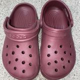 Crocs burgundy/maroon clogs Photo 0