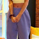 Call Her Daddy Sweatpants Purple Photo 0