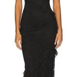 Revolve NEW NWT More to Come Xandra Maxi Dress Black size Small Photo 0