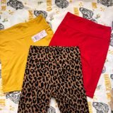 Wild Fable 3 Pc Biker Shorts Photo 0