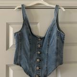 Meshki Denim Top Photo 0