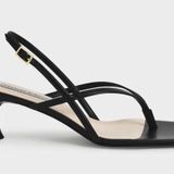 Charles and Keith Slingback Thong Sandals Photo 0