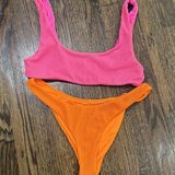 Daily Drills  Wavy Bikini Top and bottom set Photo 0