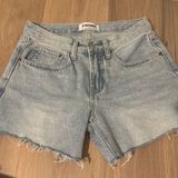 RSQ baggy low rise carpenter jean shorts Photo 0