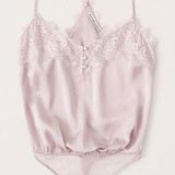 Abercrombie & Fitch Satin Bodysuit Photo 0