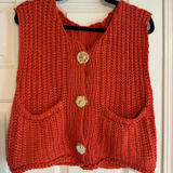 Boutique Knitted Vest Photo 0