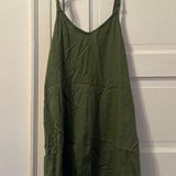 Cotton On Green Tank Dress Photo 0
