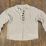 American Eagle | Cropped Knit Henley Photo 0