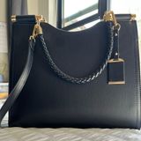 Structured Black Purse Photo 0