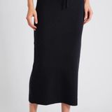 Treasure & Bond  Drawstring Cotton Blend Sweater Skirt Nwt Sz Xs Photo 0