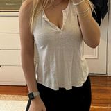 Vince White Tank Top Photo 0