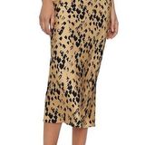 ANINE BING NWT  100% SILK MIDI SKIRT - small - sold at Revolve Photo 0