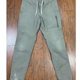 Vuori Womens Size Medium Cargo Pants Olive Green Lightweight Cotton Blend Photo 0