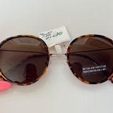 Aerie Round Tortoise Sunglasses NWT Photo 0