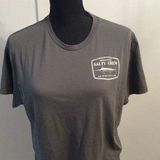 Salty Crew Gray Cropped T Shirt Womens Find Refuge Size XL Photo 0