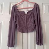 Kirious Purple Corset Top Photo 0