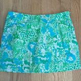 Lilly Pulitzer  Skort “Its a Zoo” Pattern skirt Photo 0