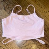 Alo Yoga - Halo Tank Bra in light pink size small Photo 0