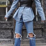 Lovers + Friends Straight Leg Jeans Photo 0