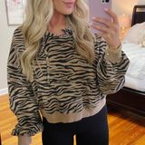 These Three Boutique These Three Cropped Hoodie Photo 0