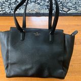 Kate Spade  Pebble Leather Tote Medium Black Photo 0