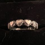 Women’s Stainless Steel Silver Band Size 7 Photo 0