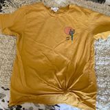 French Pastry Yellow Cactus Tee Shirt  Photo 0
