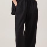 Cotton On Black Linen Pants Photo 0