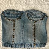 Edikted Denim Top Photo 0