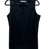 Gibson  Floral Mesh Tank Top (L) Photo 0
