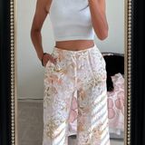 Amuse Society floral pants Photo 0