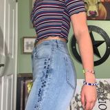 Style & Co Embroidered Jeans Photo 0