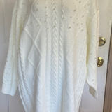 Francesca's Med  cream sweater Dress  Photo 0