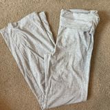 H&M gray fold over flare leggings  Photo 0