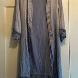 Kennedy Blue  | Basic Light Blue Bridesmaid RobeLace Details One Size Fits Most Photo 0