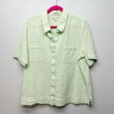 appleseed's  Vintage Womens Cotton Top 18 Cottagecore Gardencore Beachy Casual Photo 0