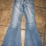 Kancan High Rise Flare Jeans Size 23X30 NWT Photo 0