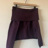 Old Navy Purple Off-the-shoulder Sweater Photo 0