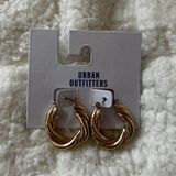 Urban Outfitters Chunky Gold Hoop Set Photo 0