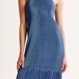 Abercrombie & Fitch Abercrombie Strapless Pleat Release Dress Photo 0