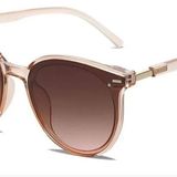 Sojos New  Dolphin Clear Brown Frames Women Sunglasses Photo 0