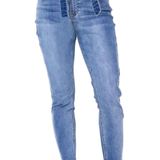 SO | High Rise Self Belt Skinny Ankle Jeggings Photo 0